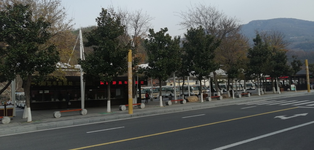 花果山景区内部公交车站